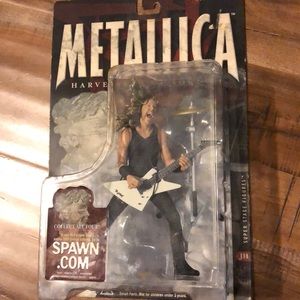 Metallica James Hetfield figure  McFarlane toy